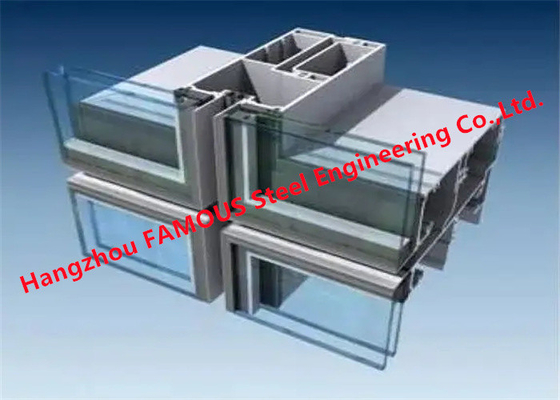 중국 모듈 격리된 라미네이트된 사용된 유리 패싸드 커튼 월  PVDF 코팅 협력 업체