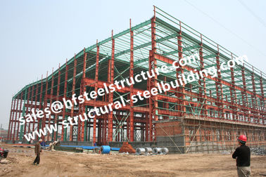 중국 전 그려진 산업 작업장 강철 구조물 S235JR 란 구조 협력 업체