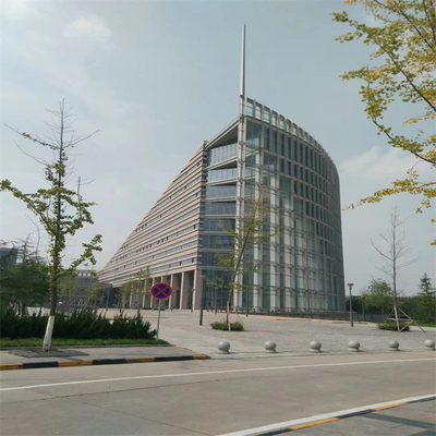 중국 고층의 다중 층 ASTM 규격은 도서관 사무실을 구축하는 철골 구조물을 조립했습니다 협력 업체