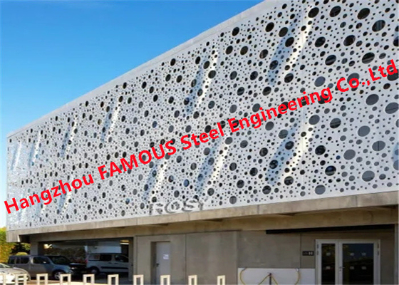 중국 퍼포레이티드 선별 벽판지 PVDF 코팅된 알루미늄 벌집형 패널 20 밀리미터 협력 업체