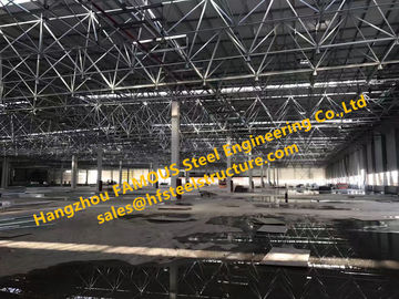 중국 Q235B/Q345B 물자, 긴 수명을 가진 디자인 금속 강철 건물을 예약했습니다 협력 업체