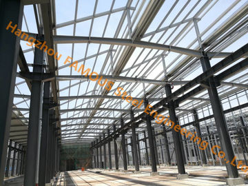 중국 Q345B 또는 Q235B 산업 헛간 디자인 강철 구조물 창고에 의하여 조립식으로 만들어지는 건물 협력 업체