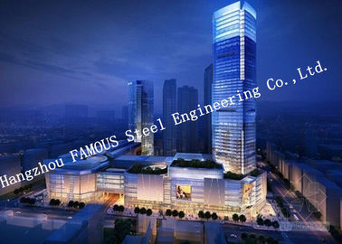 중국 계획과 건축술에 의하여 조립식으로 만들어지는 강철 구조물 호텔 건물과 건축 디자인 협력 업체