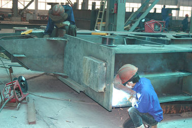 중국 의 용접하는 교련 잘라서 날조되는 구조 강철 건물 구조 협력 업체