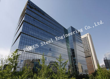 중국 알루미늄 구조 절연제 두 배 상업적인 사무실 건물을 위한 유리제 외벽 협력 업체