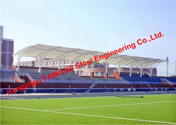 중국 고장력 구성 PVDF 얇은막 구조적 스포츠 경기장 건설 협력 업체