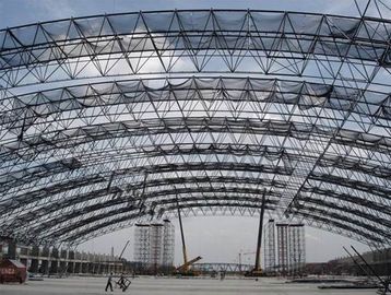 중국 전 설계된 무거운 산업 작업장 구조 강철 제작 강관 트러스 협력 업체
