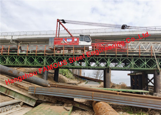 중국 고속도로 철도를 위한 비스듬하게 된 구부러진 강 i형 거더 트러스교 건설 협력 업체