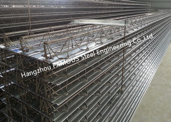 중국 콘크리트 바닥을 위한 구조적 스틸바 트러스 거더 금속 합성 데크 협력 업체