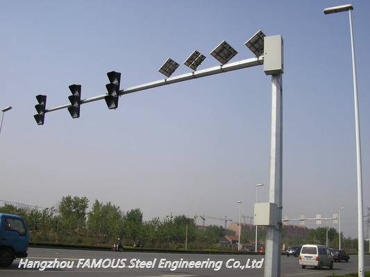 중국 트래픽 모니터링 시스템과 카메라를 위한 Q345 도로 표식 구조 협력 업체