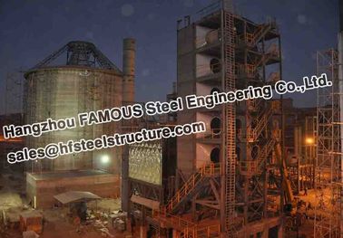 중국 산업 구조 강철 제작 볼리비아 시멘트 식물 협력 업체