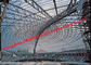 ETFE PTFE 코팅된 경기장 얇은막 구조용 강철 구성 지붕 트러스 덮개 미국 유럽 규격 협력 업체