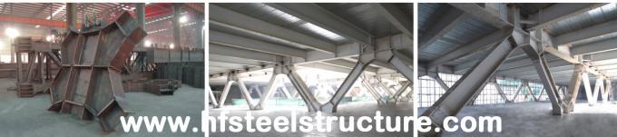 OEM에 의하여 조립식으로 만들어지는 용접, 제동하고, 구르고 그리기 금속 상업적인 강철 건물 5