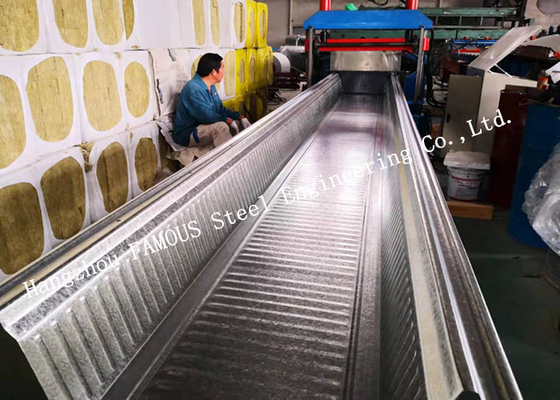 중국 직류 전기로 자극된 합성 금속 플로어 덱 컴플로르 210 선택적 갑판 시리즈 600 밀리미터 협력 업체
