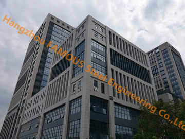 중국 유리제 외벽 클래딩 체계를 가진 사무실 건물 다층 강철 건물 협력 업체