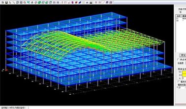 중국 자동 CAD &amp; 3D Tekla 디자인을 가진 조립식 가벼운 산업 강철 건물 협력 업체