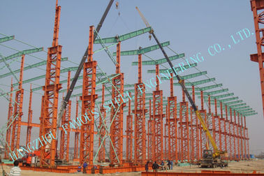 중국 산업 ASTM 강철 프레임 건물, 조립식 가옥 75 x 120 Multipan 금속 건물 협력 업체