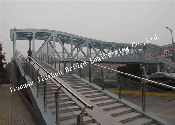 중국 강 육교 색칠한 베일리 패널을 구축하는 금속은 조립했습니다 협력 업체