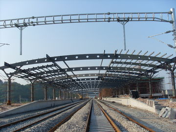 중국 철도역 2-4개의 층을 가진 구조상 전 설계된 건축 녹 증거 회화 협력 업체