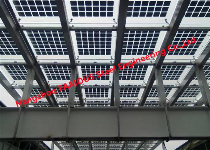 모듈 시스템을 구축하는 광기전성 태양 동력이 공급된 유리 커튼 월 0