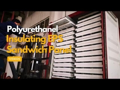 호러비드 스틸 지붕 잎 금속 지붕 잎 샌드위치 패널 EPS PU 바위 솜