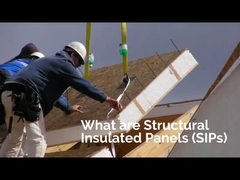 구조용 단열 OSB EPS PU XPS PIR 샌드위치 벽 SIP 패널