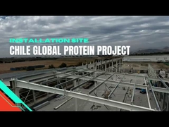 젤리화 Q355b 철강 구조물 구성품 제조 철강 창고 건물