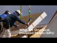 구조용 단열 OSB EPS PU XPS PIR 샌드위치 벽 SIP 패널