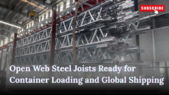 컨테이너 로딩 및 세계적 운송을 위해 준비 된 개방형 철조 띠