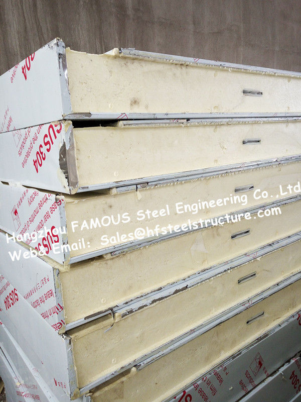 폴리우레탄 냉장고를 위한 전형적인 절연재 Pu 찬 방 패널과 샌드위치 냉각기 패널 1